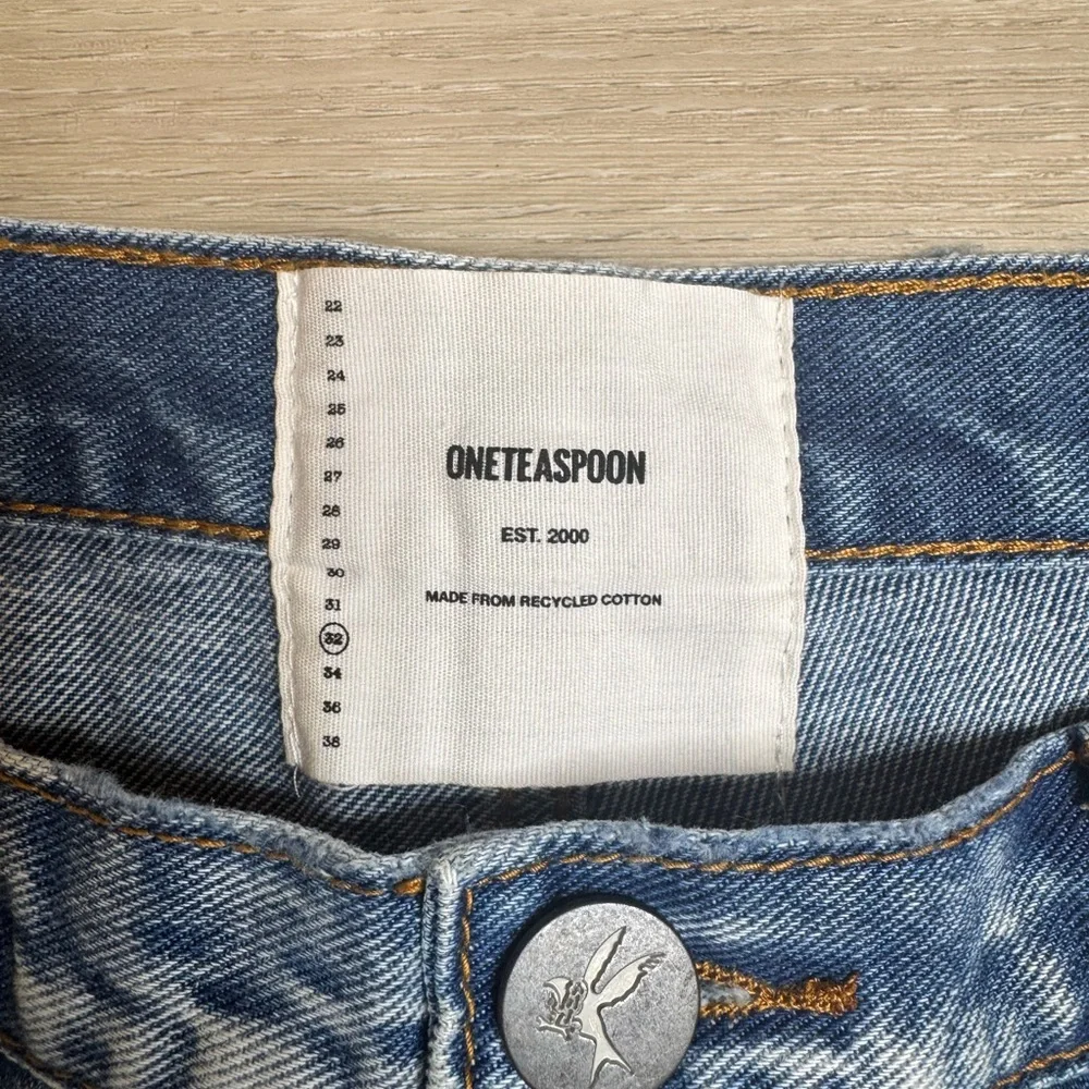 Oneteaspoon Women’s Truckers‎ Berlin Blue Jean Shorts S. 32 $110
